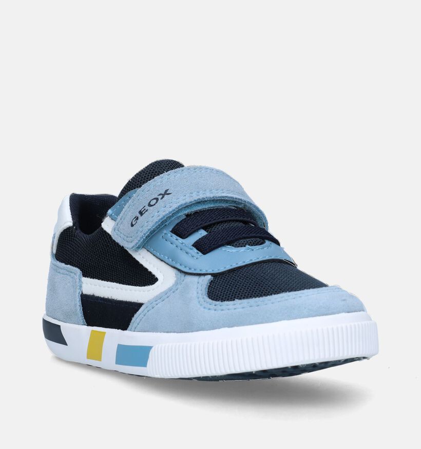 Geox Kilwi Blauwe Sneakers voor jongens (335770) - geschikt voor steunzolen