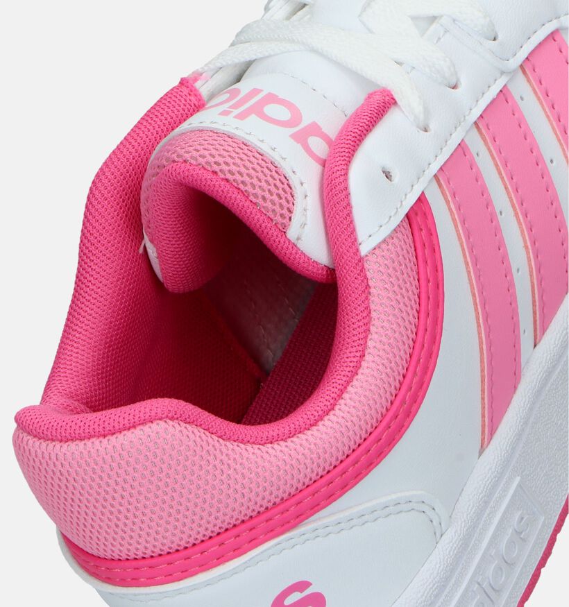 adidas Hoops 3.0 K Witte Sneakers voor meisjes (341635)