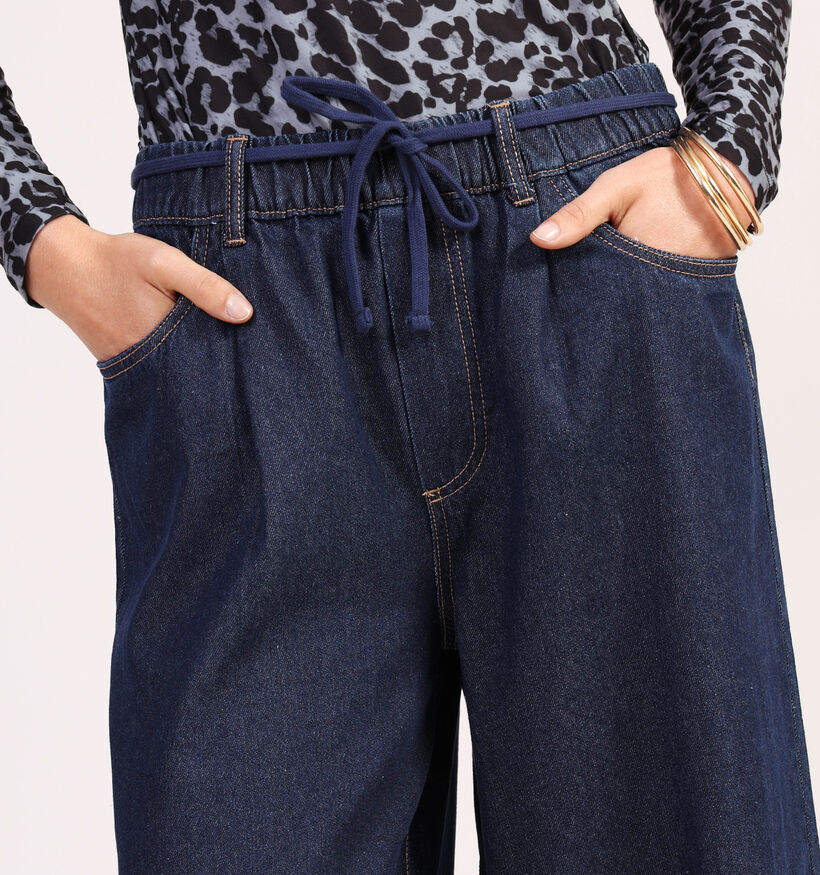 Vero Moda Valeria Donkerblauwe Jeansbroek voor dames (360097)