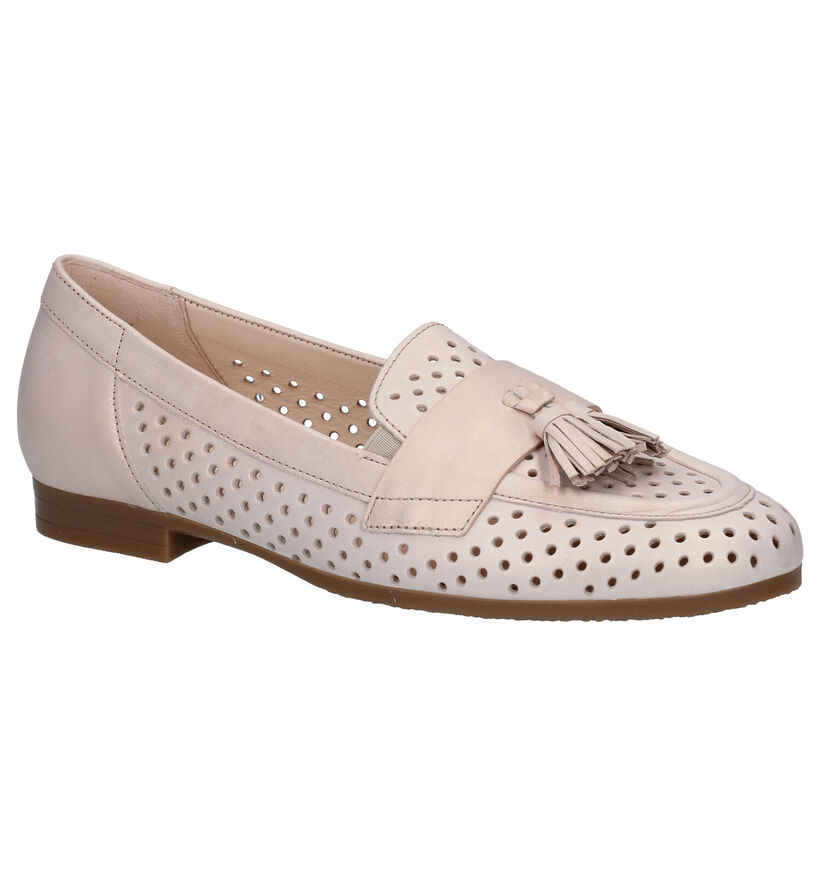 Gabor Beige Loafers voor dames (287935)