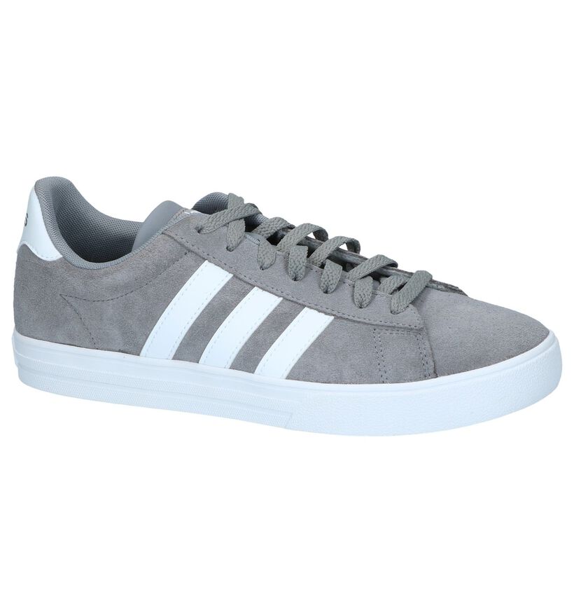 adidas Daily 2.0 Grijze Sneakers in kunstleer (264758)