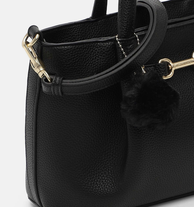 Tamaris Marissa Zwarte Handtas met Pompon Bag Charm voor dames (378813)