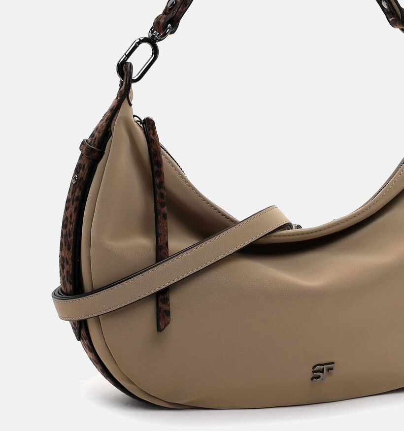 Suri Frey Sammy Taupe Schoudertas voor dames (363391)