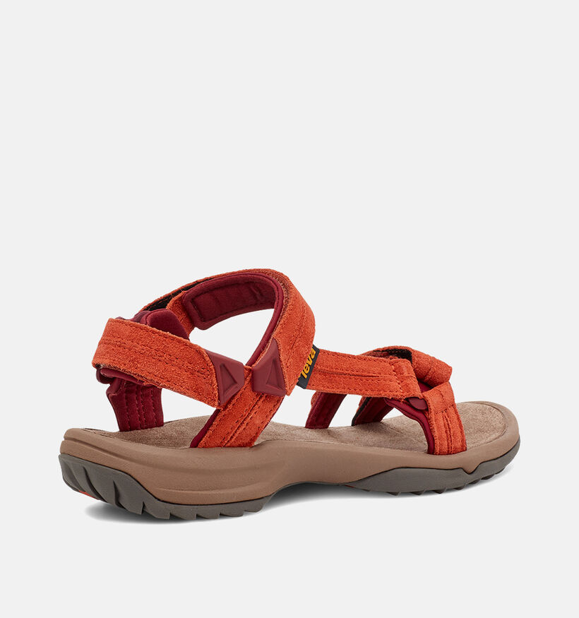 Teva Terra Lite Suede Sandalen Rood voor dames (354705)