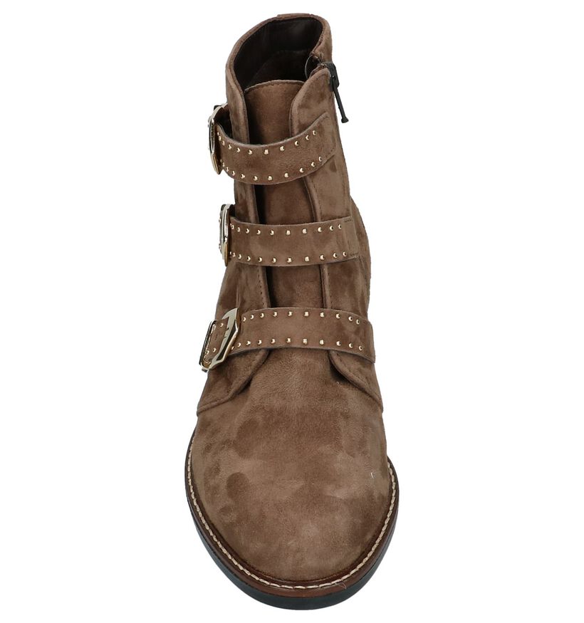 Taupe Boots Gosh in daim (203660)