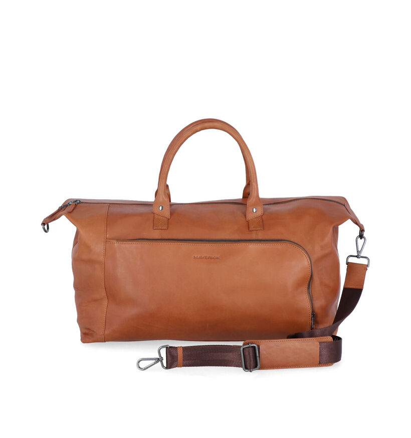 Maverick Cognac Weekendtas voor heren (326122)