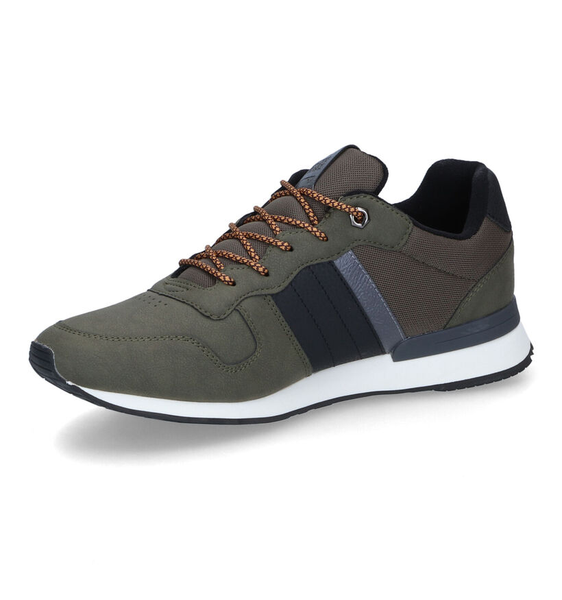 Jack & Jones Golding Hike Chaussures à lacets en Vert khaki pour hommes (329036) - pour semelles orthopédiques