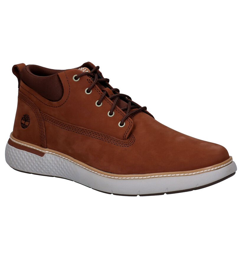 Timberland Cross Mark PT Chukka Bottines en Bleu pour hommes (330917)