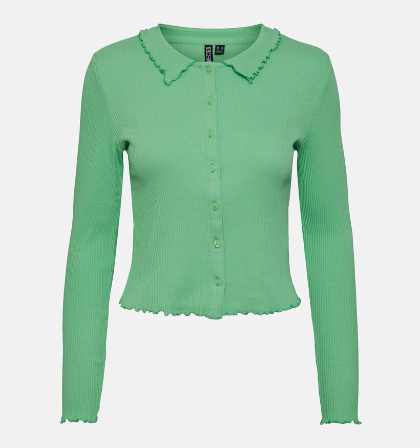 Pieces Tegan Cardigan en Vert pour femmes (326804)