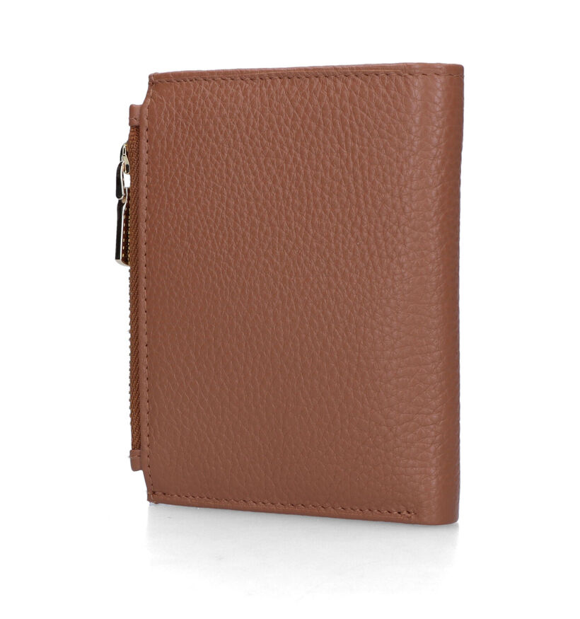 Crinkles Zwarte Ritsportemonnee voor dames (340522)