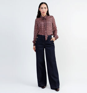comma Straight leg jeans en Noir pour femmes (348501)