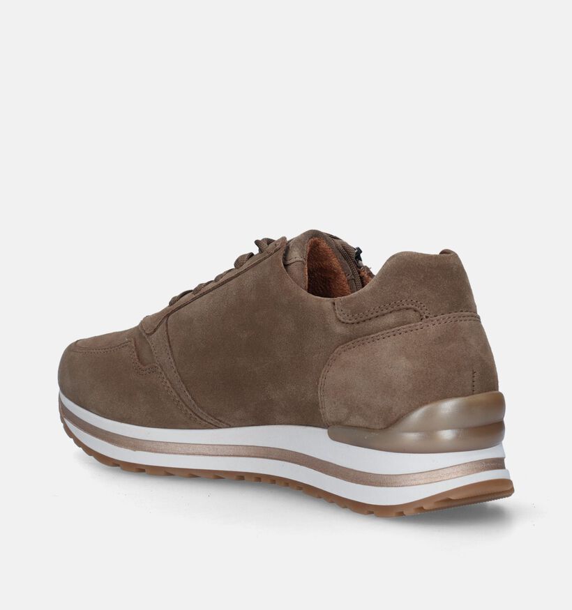 Gabor OptiFit Bruine Sneakers voor dames (344766) - geschikt voor steunzolen