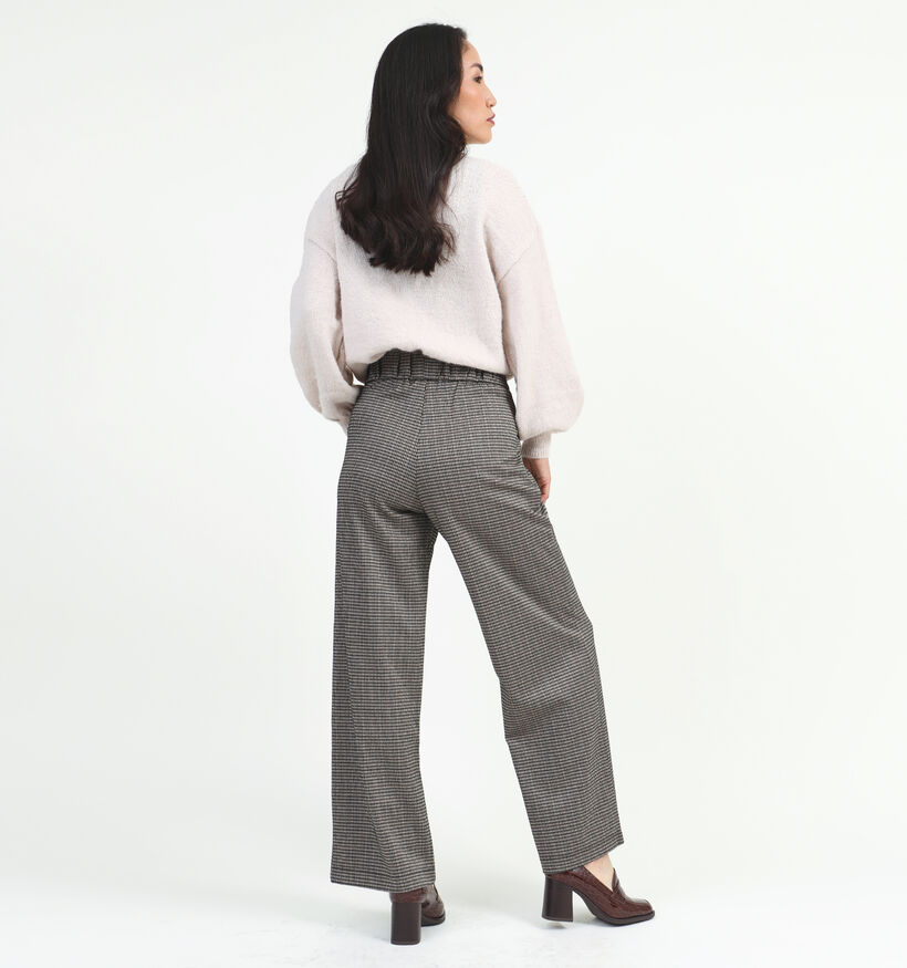 JDY Geggo Pantalon large en Brun L32 pour femmes (344143)
