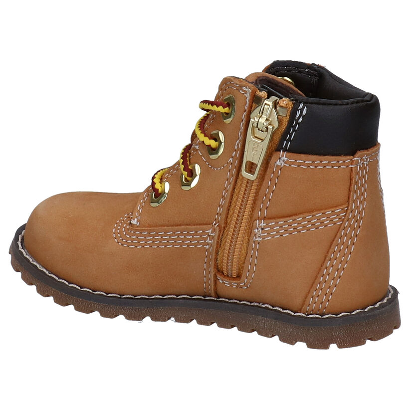 Timberland Pokey Pine 6IN BOOT Bottines en Cognac pour filles, garçons (329073) - pour semelles orthopédiques