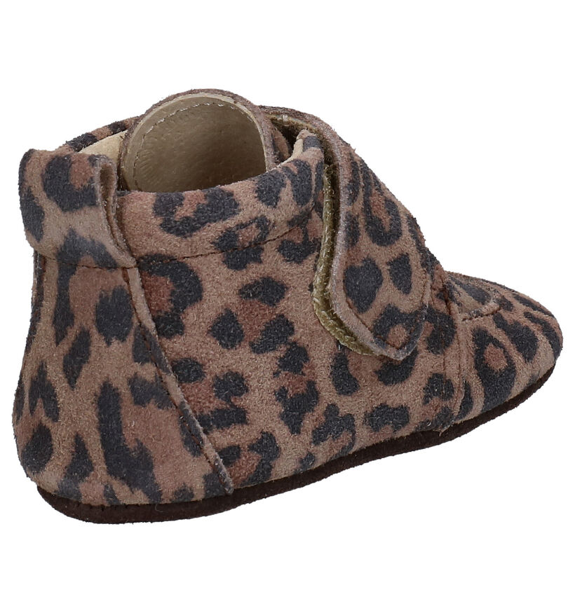 En Fant Chaussons pour bébé en Marron pour filles (297717)