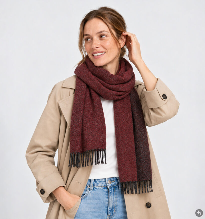 Via Limone Ch&acirc;le en Bordeaux pour femmes (382723)