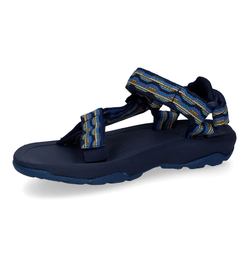 Teva Hurricane Blauwe Sandalen in stof (322026)