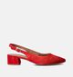Tamaris Escarpins slingback en Rouge pour femmes (351525)