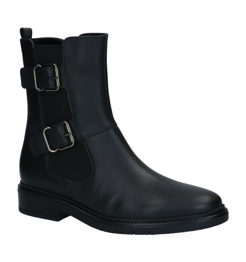 Gabor OptiFit Bottines en Noir en cuir (297469)