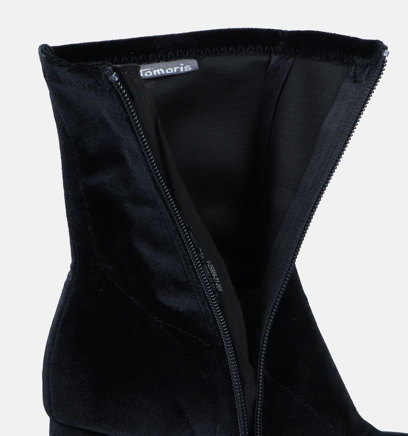 Tamaris Bottines avec plateau en Noir pour femmes (330540)