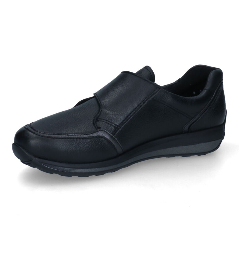 Ara Osaka Zwarte Velcroschoenen in leer (316325)