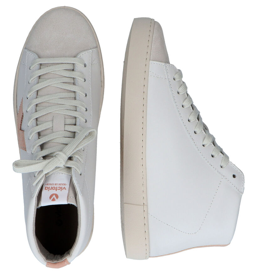 Victoria Baskets montantes en Blanc pour femmes (305334)