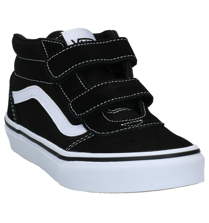 Vans Ward Zwarte Skate Sneakers voor jongens, meisjes (317519)