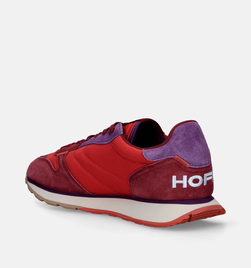 HOFF Track & Field Naxos Rode Sneakers voor dames (343709) - geschikt voor steunzolen