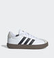 adidas VL Court 3.0 Witte Sneakers voor jongens, meisjes (350110)