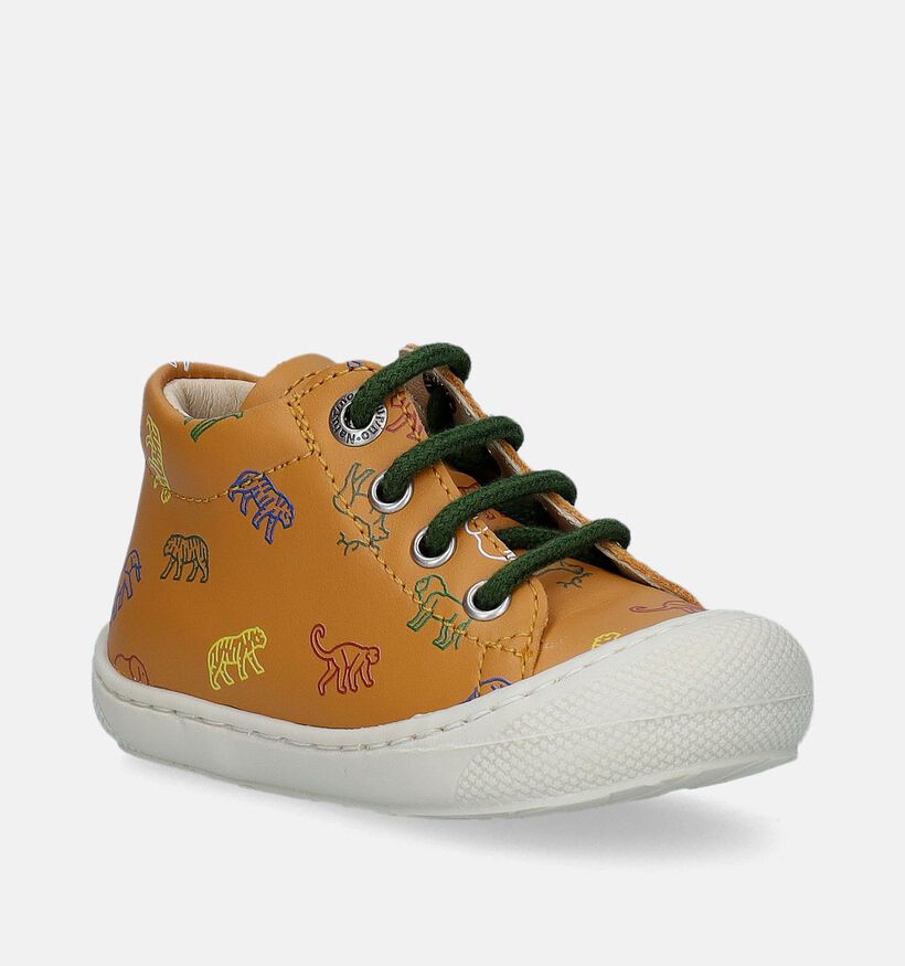 Naturino Cocoon Calf Oranje Babyschoenen voor jongens (339154)