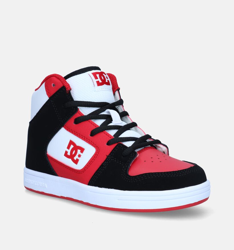 DC Shoes Manteca 4 HI Zwarte Skate Sneakers voor jongens (334925)