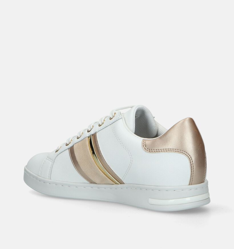Geox Jaysen Witte Sneakers voor dames (335650) - geschikt voor steunzolen