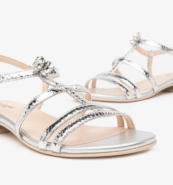 NeroGiardini Sandalen Rose gold/Zilver