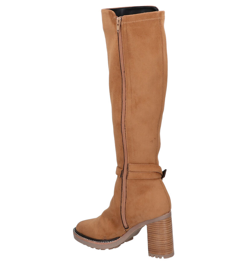 Nathan-Baume Cognac Laarzen in stof (297777)