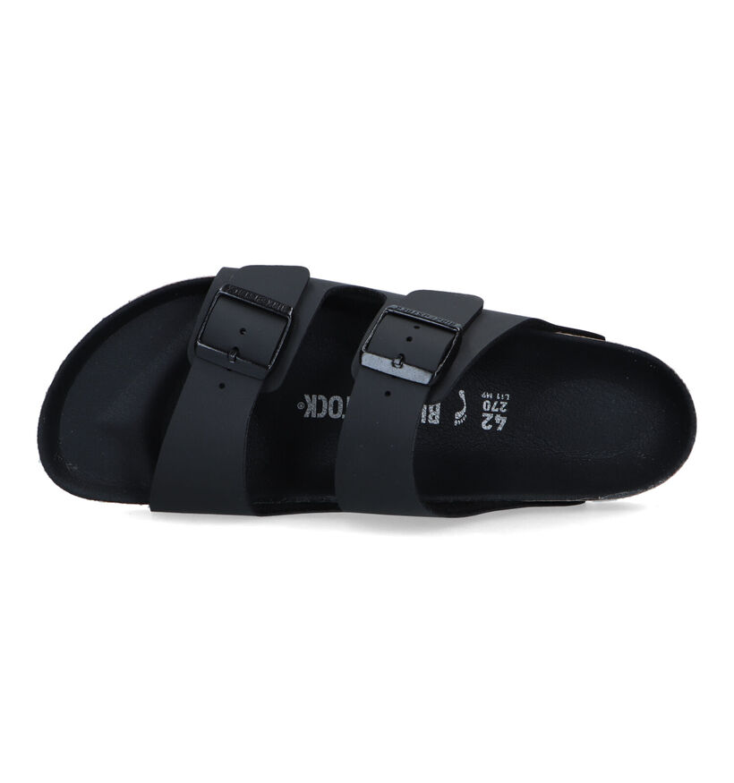 Birkenstock Arizona Nu-pieds en Noir pour hommes (213368)