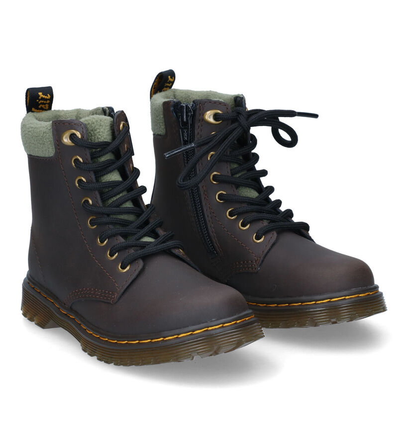 Dr.Martens 1460 Collar J Bruine Bottines voor jongens (312771)