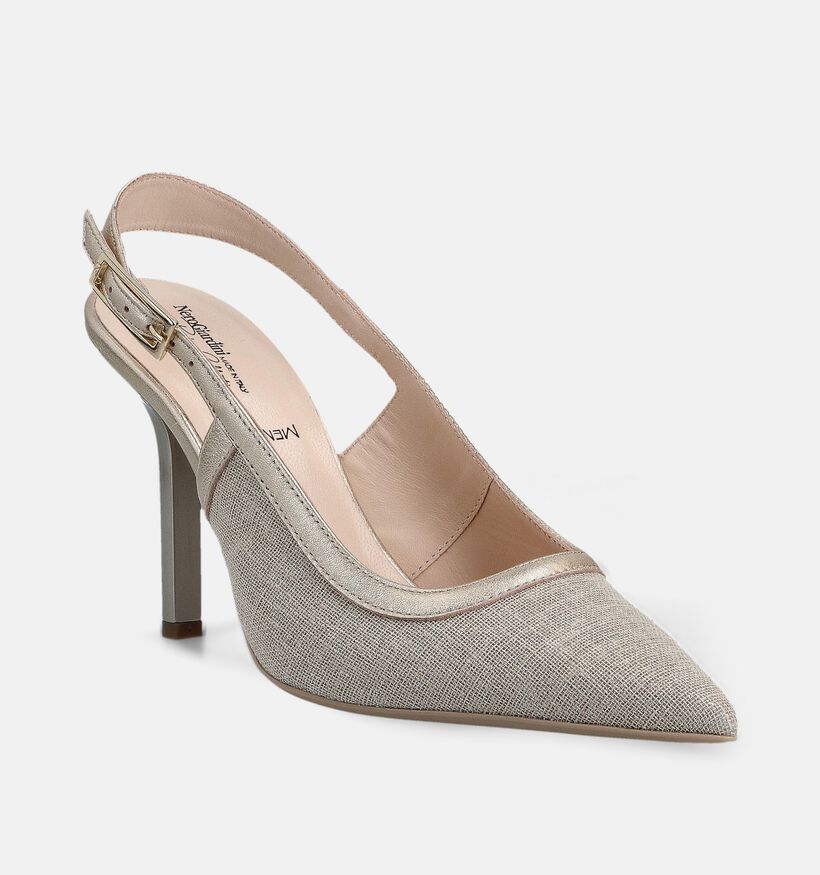 NeroGiardini Gouden Slingback Pumps voor dames (369100)