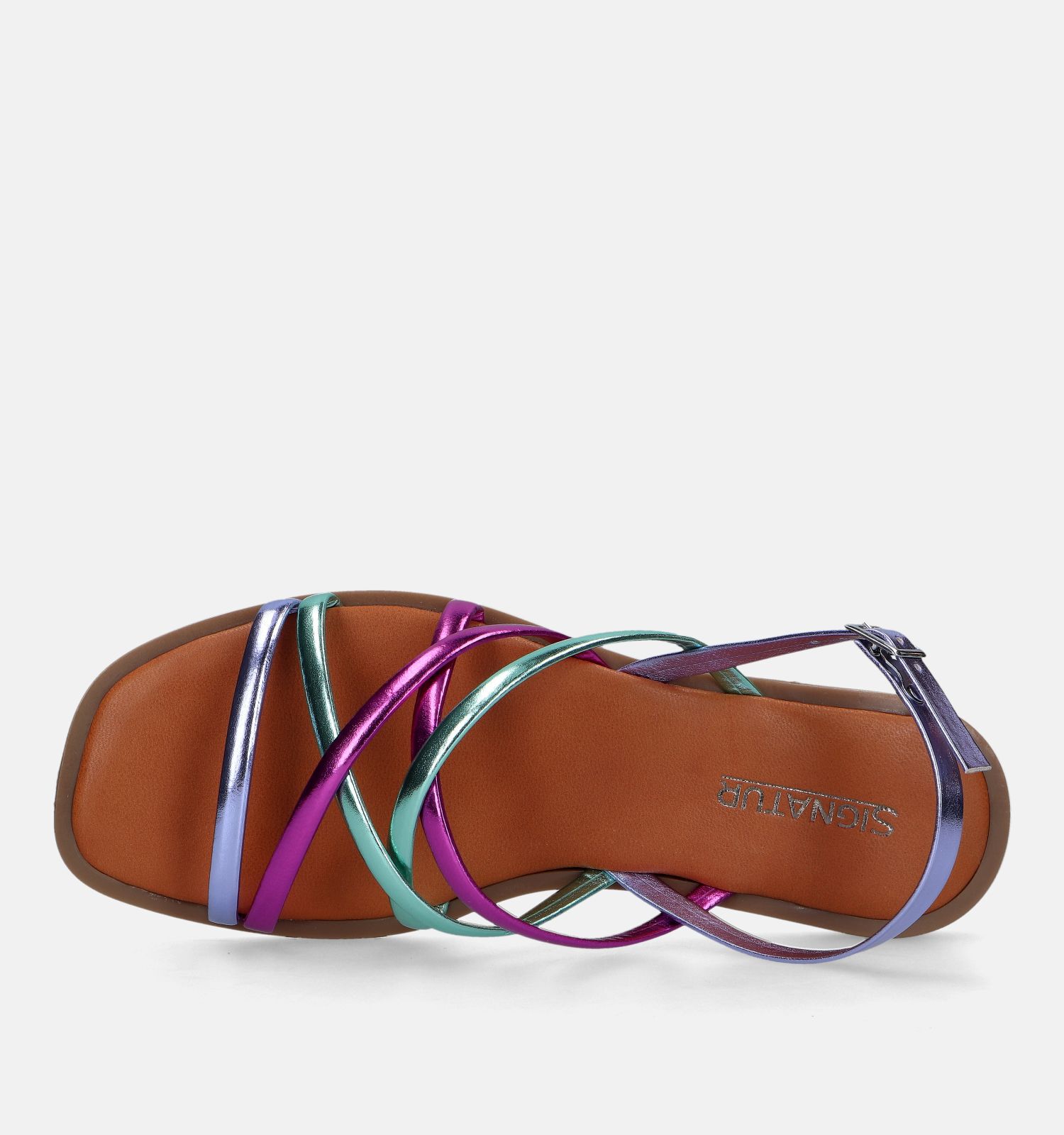 Platte sandalen outlet