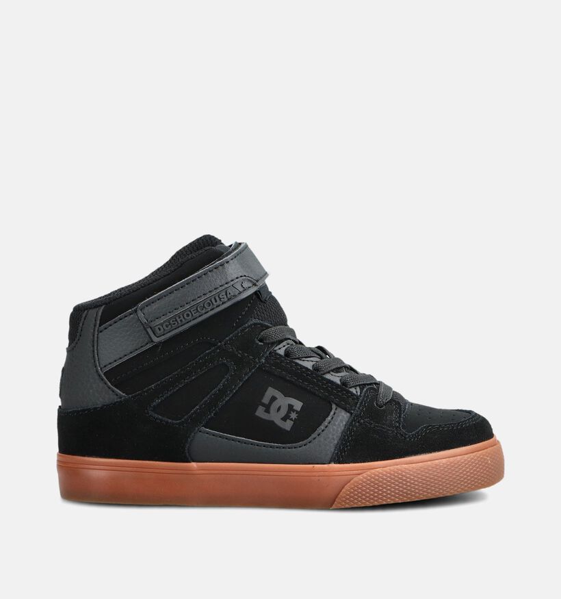 DC Shoes Pure High Top EV Baskets montantes en Noir pour gar&ccedil;ons (376206)