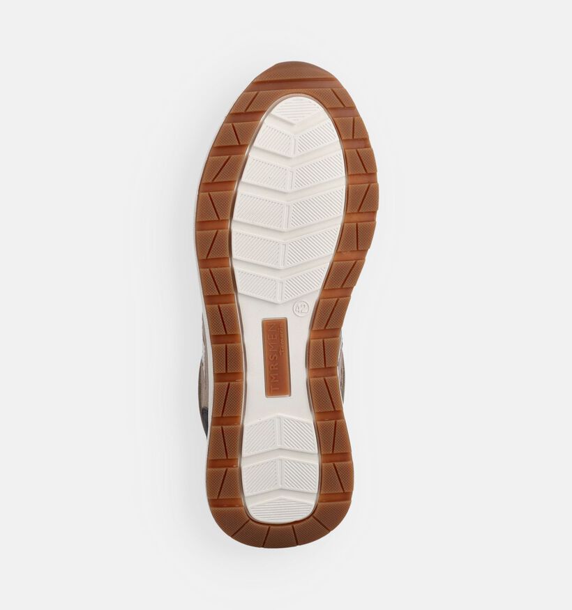 Tamaris Olive Comb Groene Sneakers voor heren (368816) - geschikt voor steunzolen