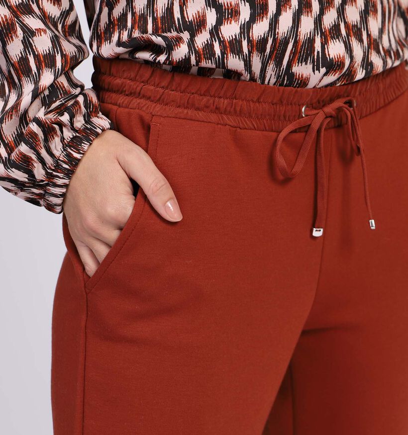 comma Oranje Broek voor dames (304370)