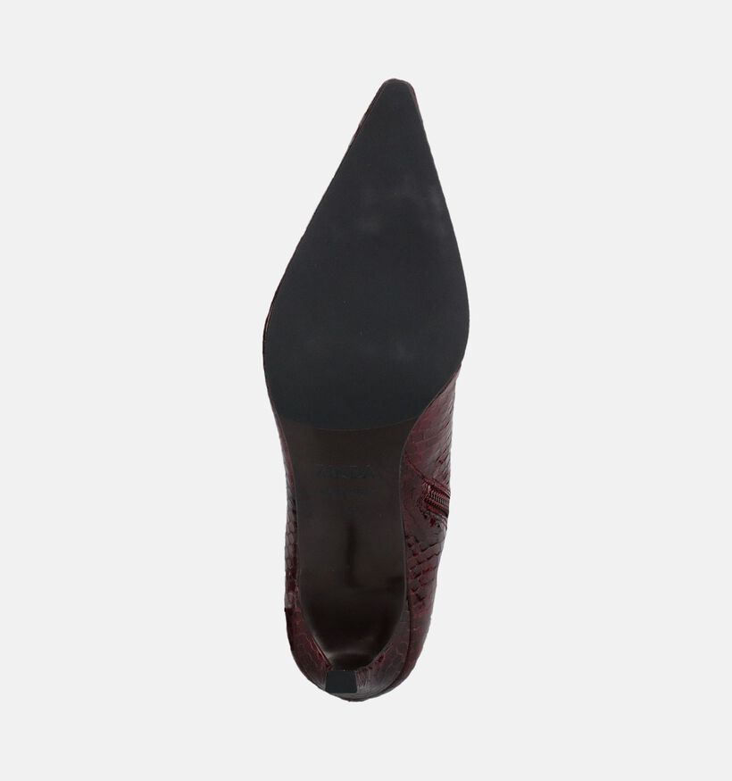 Zinda Bottines en Bordeaux pour femmes (380889)