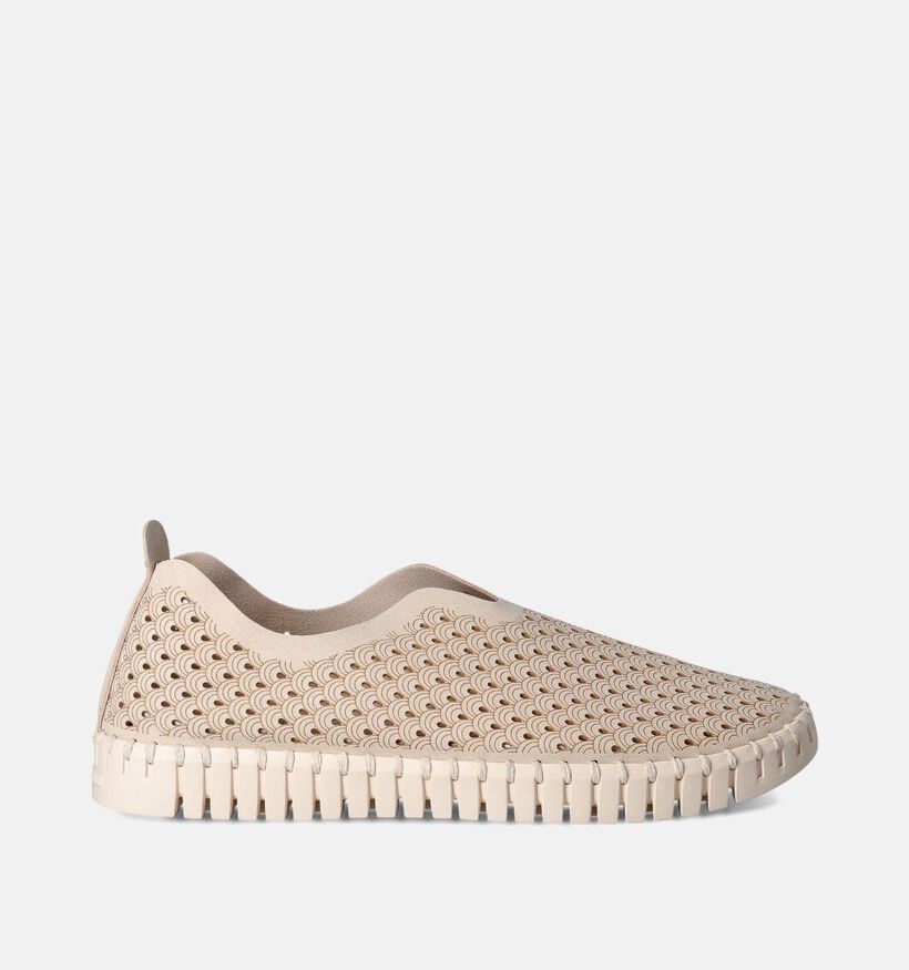 Ilse Jacobsen Beige Instappers voor dames (355831) - geschikt voor steunzolen