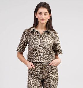 Pieces Salume Bruine Hemd voor dames (352465)