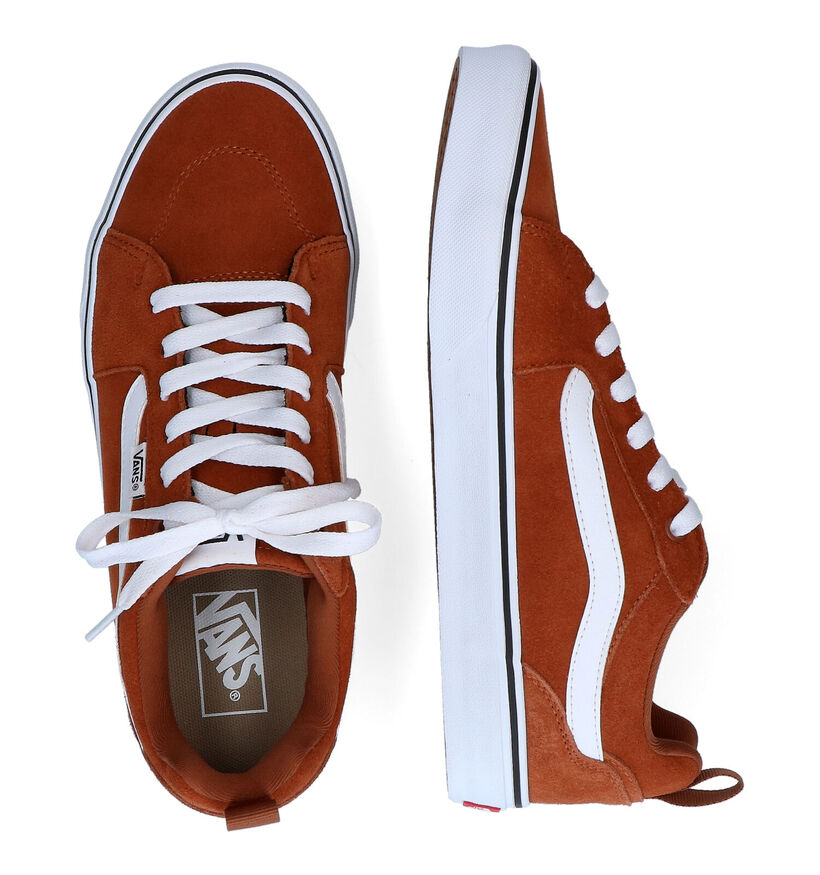 Vans Filmore Baskets en Cognac pour hommes (300589)