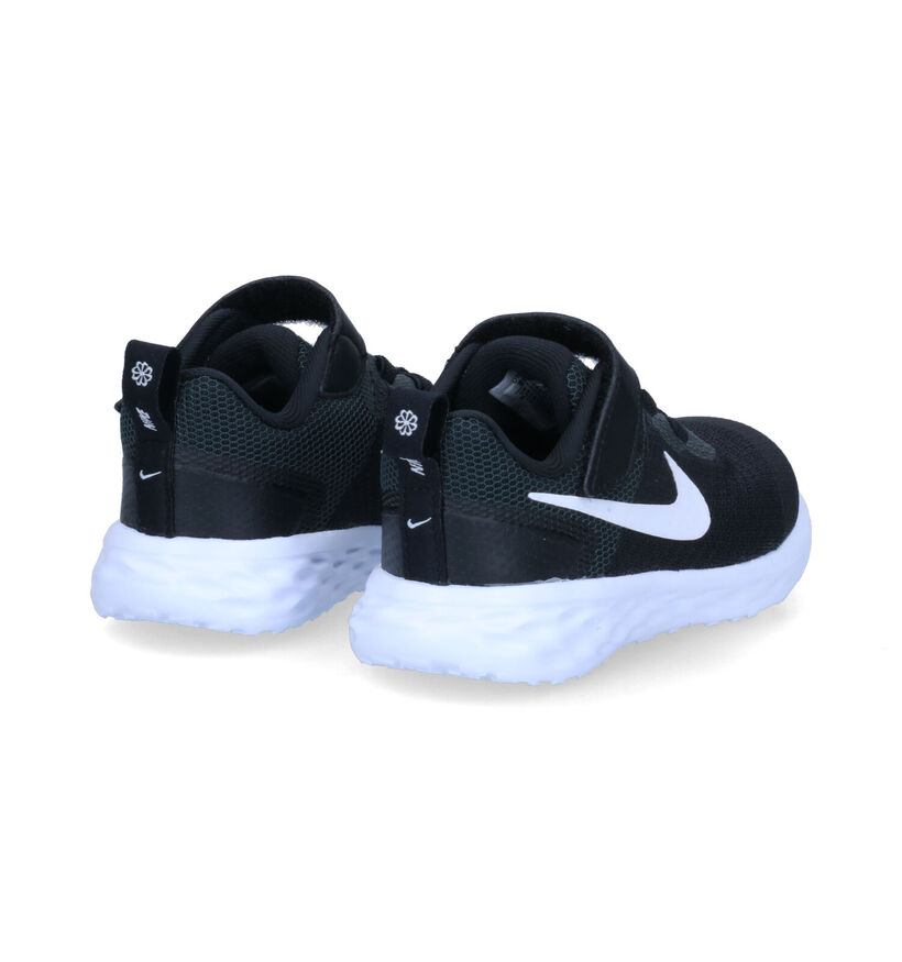 Nike Revolution 6 TD Baskets en Noir pour garçons (302151)