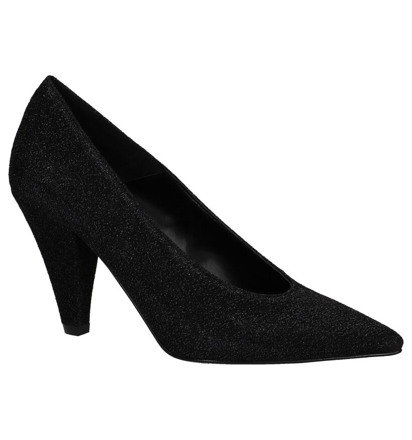 Pumps met Hoge Hak Zwart met Glitter Via Limone in kunstleer (229973)