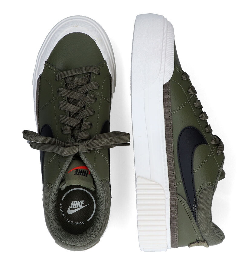 Nike Court Legacy Lift Rode Sneakers voor dames (334882)