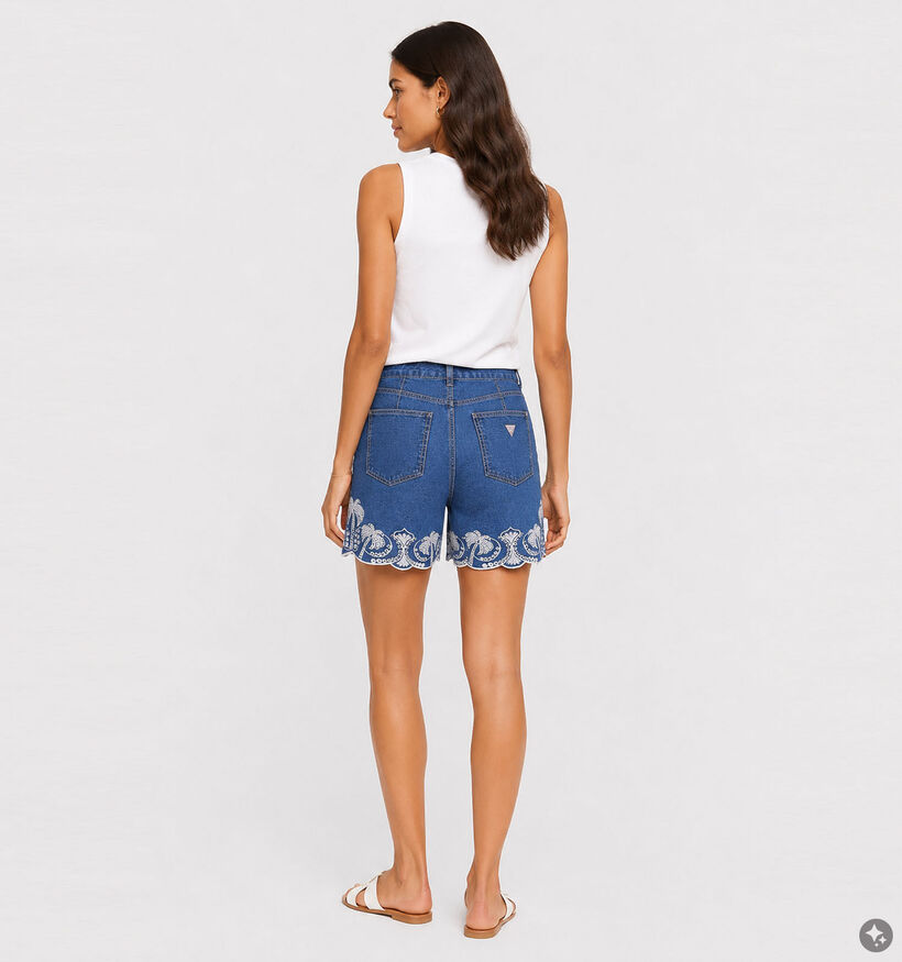 Guess Blauwe Short voor dames (370351)