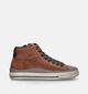STONES and BONES Ledot Cognac Bottines voor jongens (345965) - geschikt voor steunzolen